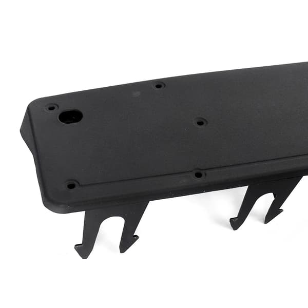 Nummerpladeholder, Holdbart Plastik, Nem Installation,sort