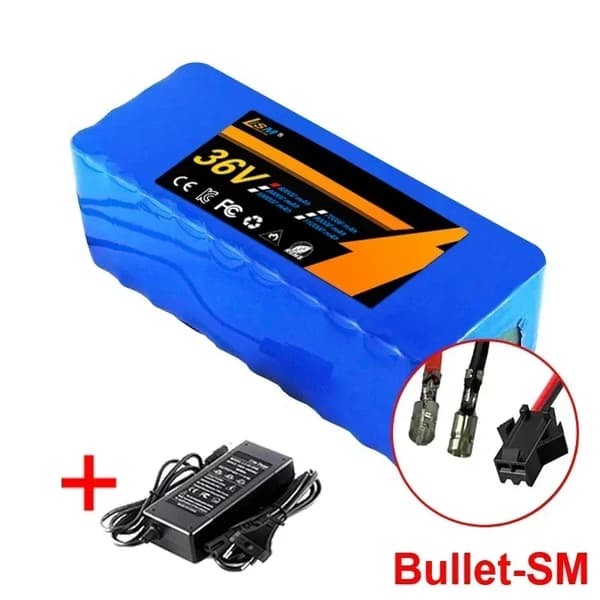 Litiumbatteri, 36V, 60000mAh kapacitet,Kula-SM
