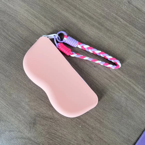 Glasögonfodral, Vattentät Design, Kompakt och Lättviktig,Rosa