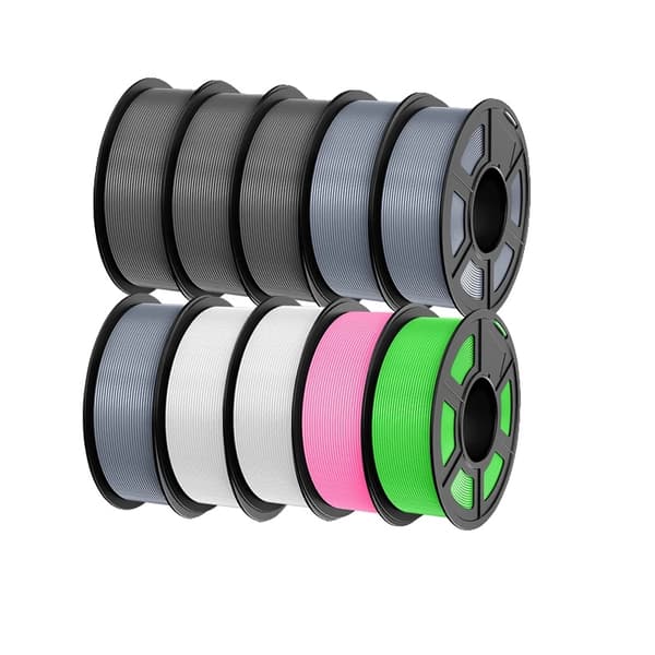 3D-printer filament, PLA Plus, 1,75 mm diameter,PLA PLUS 10MIX05