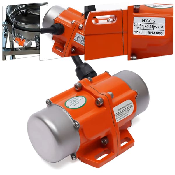 Vibrerende Motor, 220V, 3000omdr/min Hastighed,Appelsin