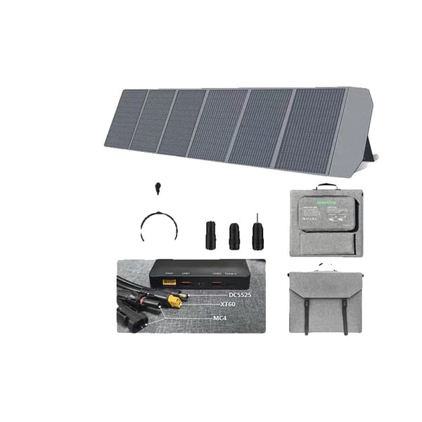 Solpanel, Bärbar Design, Hög Effektutgång,20.5V