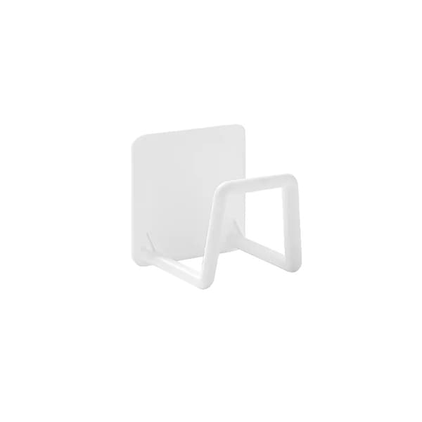 Spongeholder, Selvklæbende, Pladsbesparende Design,HVID-a, 6PCS