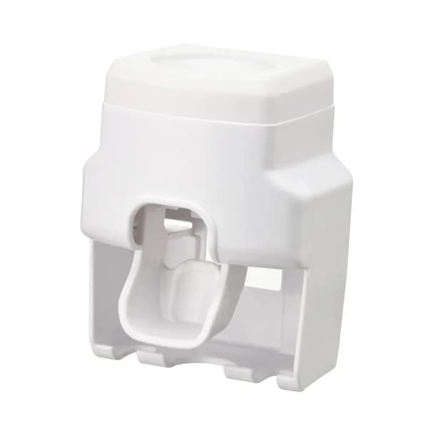 Tandkrämdispenser, Väggmontering, Tandborsthållare,VIT