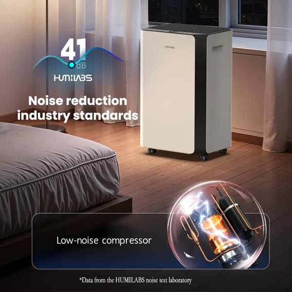 Affugter, 20L Kapacitet, Smart Kontrol,EU stik, OL20-BD068CF