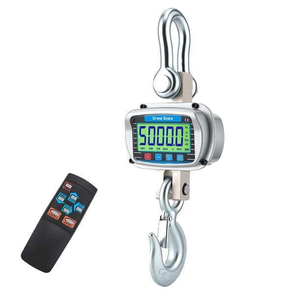 Kranvåg, LCD-display, hög lastkapacitet,5T