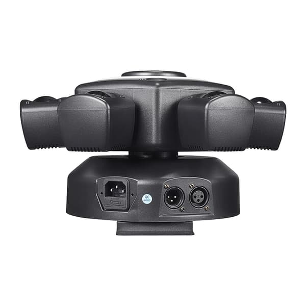 LED Moving Head Lys, Laser Strobe Effekter, DMX Kontrol,EU-stik