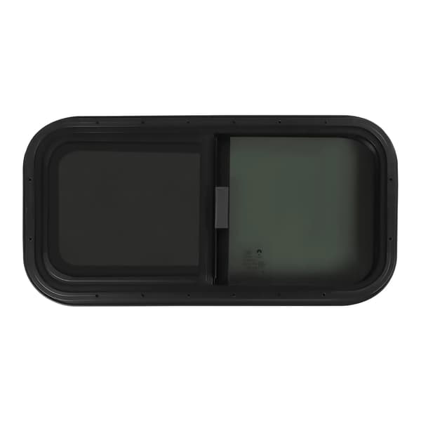 Glidende Vindue, Integreret Mesh Skærm, Moderne Design,sort