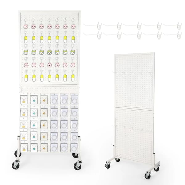 Displayhylde, Holdbart Stål, Modulært Design,01