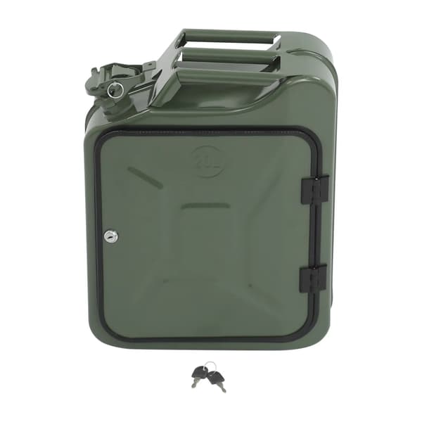 Bærbar Jerrycan Whiskey Bar, Holdbart Design, Effektiv Opbevaring,grøn