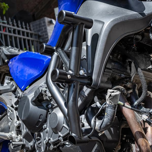 Motorcykel Crash Bar Beskyttelse, Holdbar Stål Konstruktion, Stød Beskyttelse,Sort