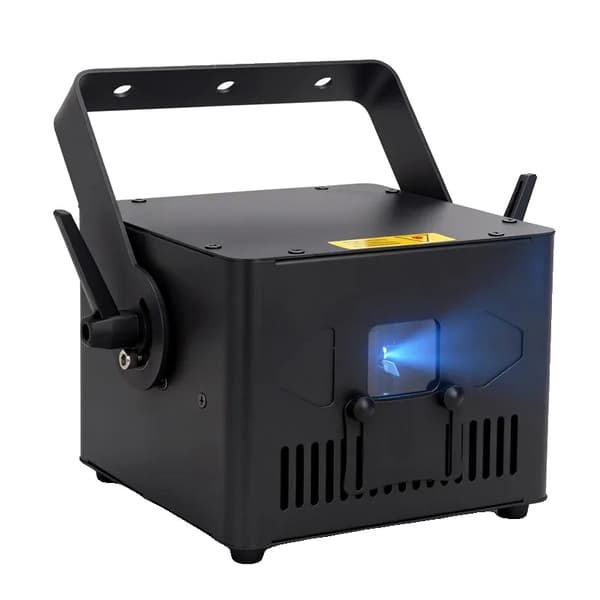 Laserprojektor, Bluetooth-kontroll, fullspektrumfärg,3000mW, EU-plugg