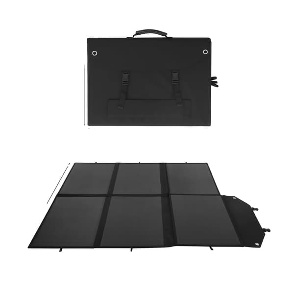 Solpanel, 300W Effekt, Høj Batteri Effektivitet,sort