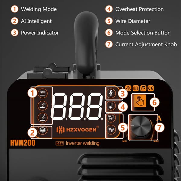 Svetsare, Multifunktionell, Digital Precision,HVM200