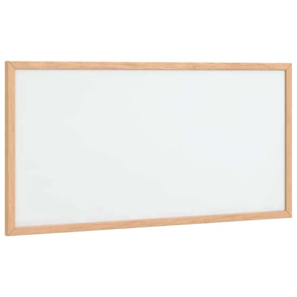 Magnetisk Whiteboard, Solid Fyrretræ Ramme, Vægmonterbar,hær grøn