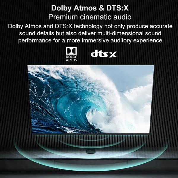 Multimedia Streaming Enhed, 4K Streaming, Dolby Vision Understøttelse,Mi TV Box S 3. generation, EU stik