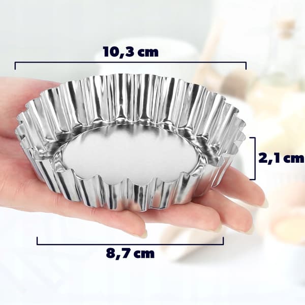 Muffinsformar, Metall, Återanvändbart Bakset,Silver