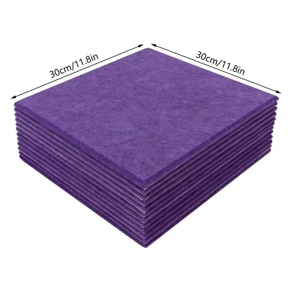 Akustiske paneler, lydabsorption, moderne design,LILLA, 12 stk