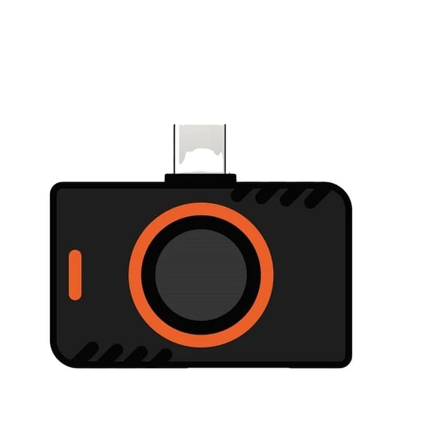 Termisk kamera, 25Hz avbildning, Android-kompatibel,T5