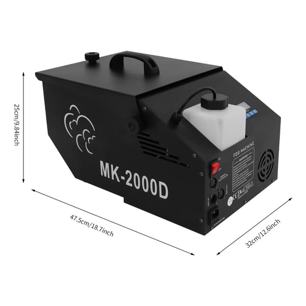 Savukone, 1200W, Savun Tuotto 5000 CFM,musta