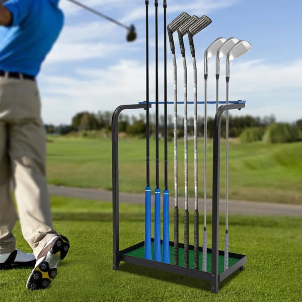 Golfkluborganisator, Plads til 9 Kuber, Elegant Design,grøn
