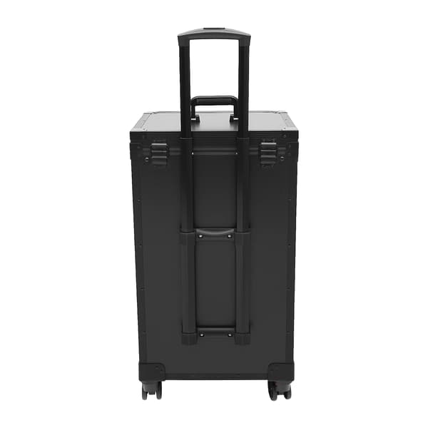 Makeup Case, Bærbart Design, Universelle Hjul,sort
