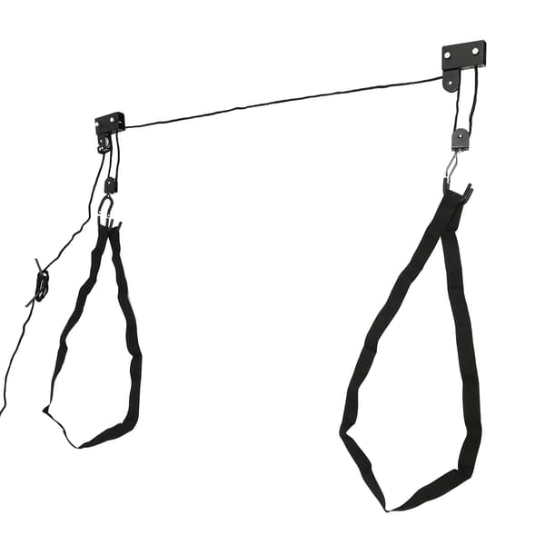 Loftlift, Robust Design, Alsidig Opbevaringsløsning,sort