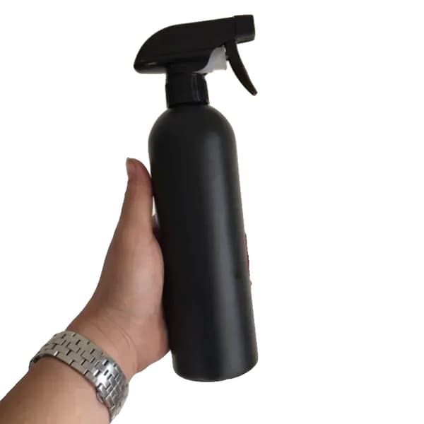 Sprayflaska, Ergonomisk Design, Läckagesäker Konstruktion,svart