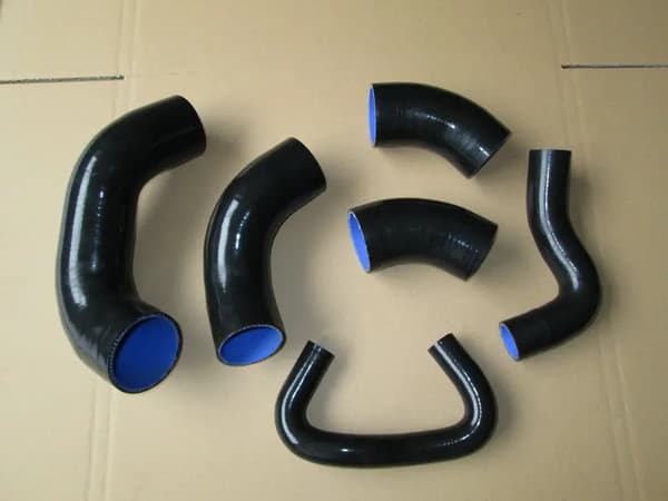 Turbo Intercooler Slange, Høj Temperatur Modstand, Robust Tryk Rating,sort