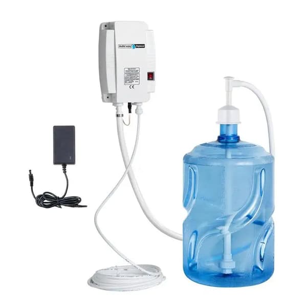 Vattendispenserpump, Automatisk Elektrisk Drift, Kompatibel med Drycker, vit