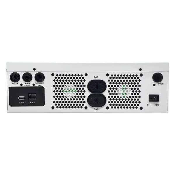 Hybrid solarinverter, 6500W nominell effekt, 9000W max PV-arrayeffekt, 120A laddningsström