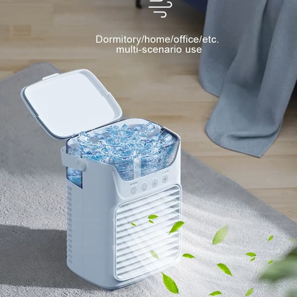 Køleventilator, Luftfugter, Tre Vindhastigheder,HVID