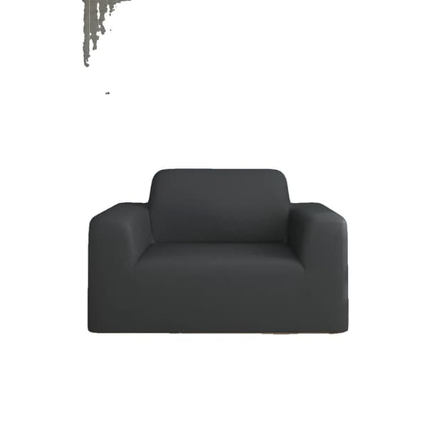 Elastisk Sofföverdrag, Jersey Tyg, Lätt Skötsel,Antracit