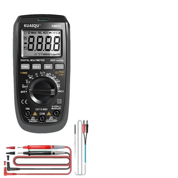 Digitalt Multimeter, Ægte RMS, Automatisk Rækkevidde,KM61C