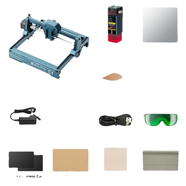 Lasergravyr, 6W Effekt, Hög Precision,SCULPFUN C1 6W