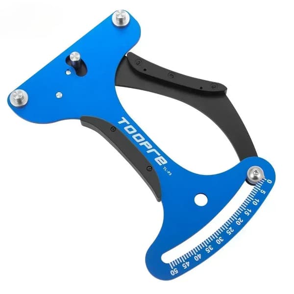 Cykel Eger Tension Meter, Aluminiumlegering, Præcise Målinger,Blå