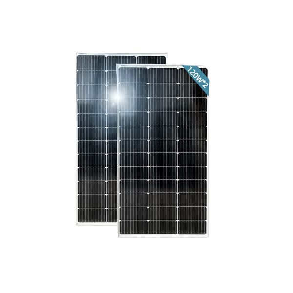 Solpanel, 120W kapacitet, monokristallint material,120w  2st