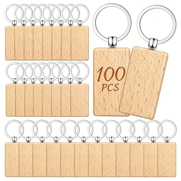Trænøglekæde, Tilpasseligt Design, Holdbart Materiale,100pcs