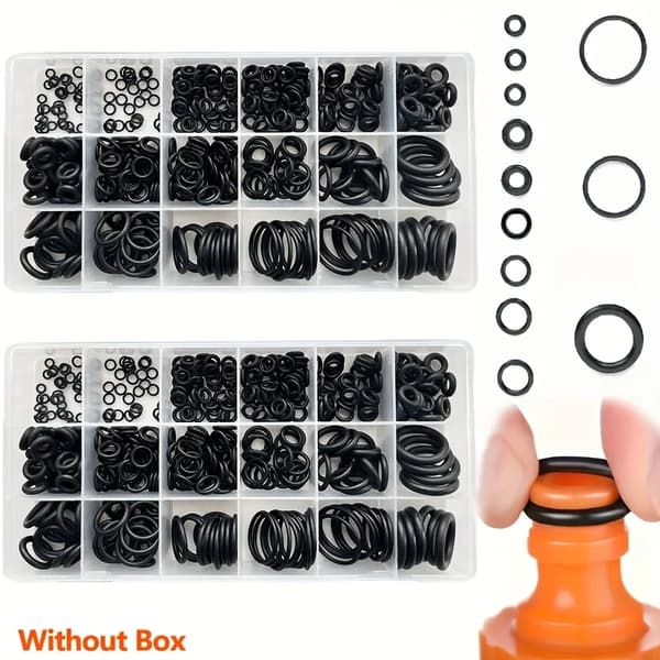 O-ringset, nitrilgummi, 18 storlekar,225 per pack