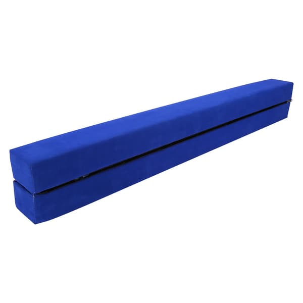 Balancebjælke, Suede Materiale, Bærbart Design,Blå