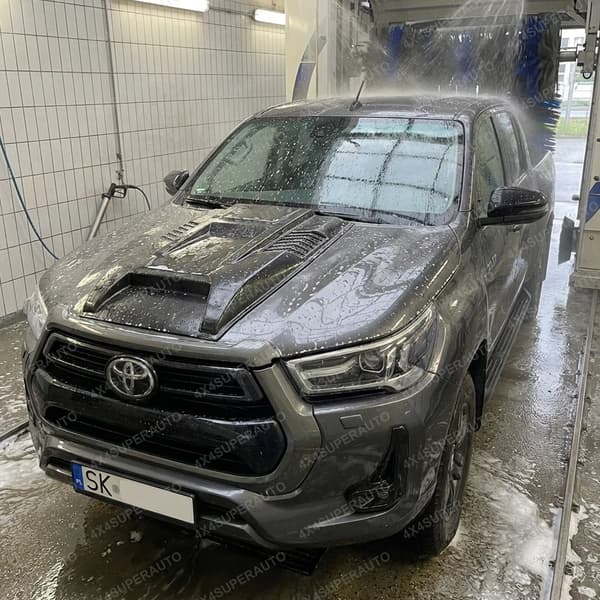 Hættecover, Holdbart ABS-plast, Nem installation,motorhjelm scoop