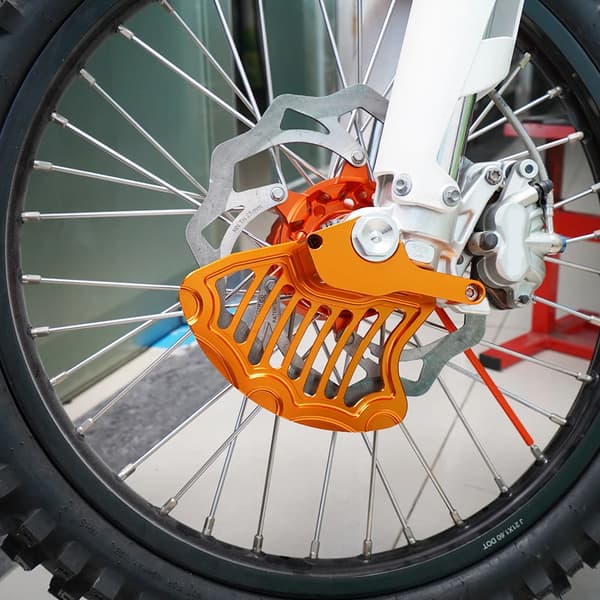 Bromsskivskydd, Aluminiumskydd, Lättviktsdesign,Apelsin
