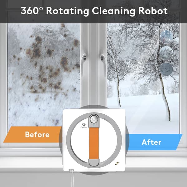 Robotvinduesrenser, Intelligent Ruteplanlægning, Dobbelt Spray System,sort