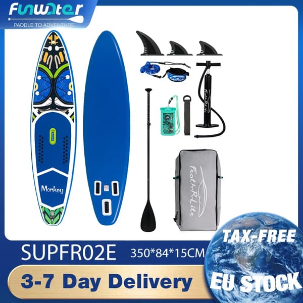 Stand Up Paddle Board, Lätt och Bärbar, Hållbar Konstruktion,SUPFR02E