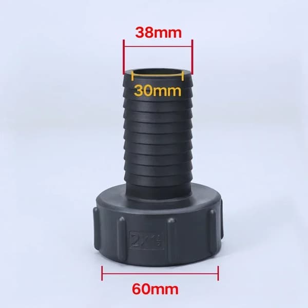 Vattentankanslutning, Plastmaterial, Kvinnlig kompatibilitet,38mm