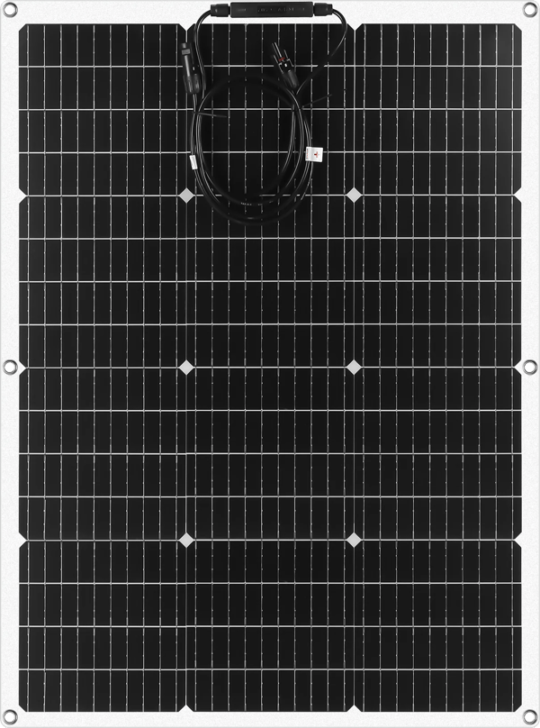 Solpanel, Fleksibelt Design, Høj Effektivitet,80W solpanel