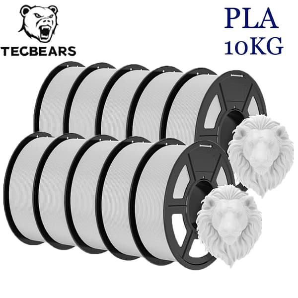 PLA Filament, 1,75 mm Diameter, Høj Styrke,PLA 10WT