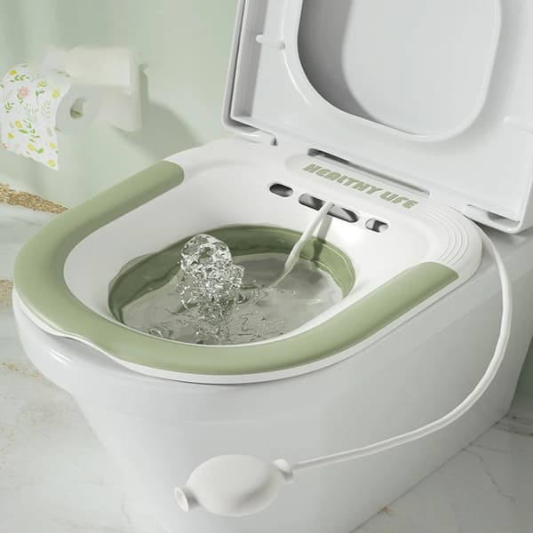 Sittbad, Ergonomisk Design, Fällbar Bekvämlighet,grön