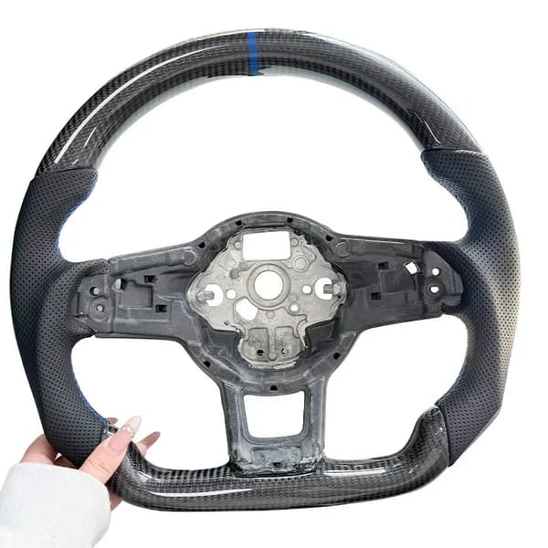 Ratt, Carbonfiber Materiale, Perforeret Lædergreb,med hul-b