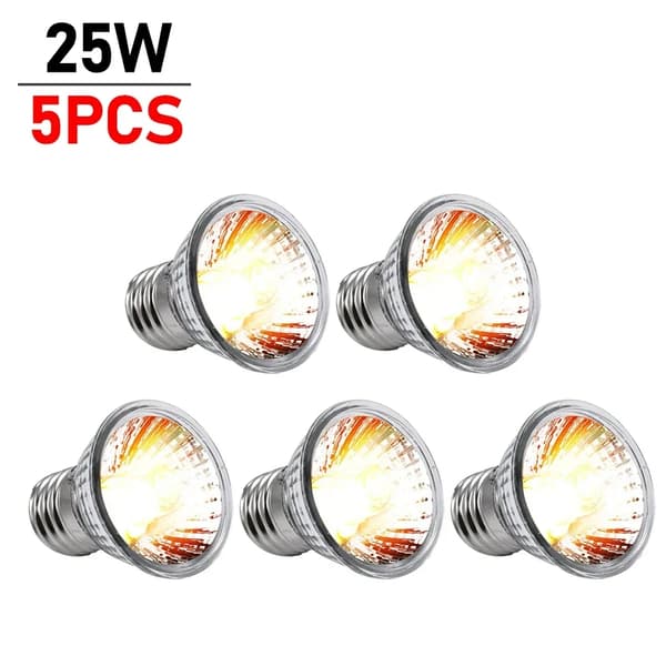 Matelijavalaisin, UVB-valo, energiatehokas,25W(5PCS)